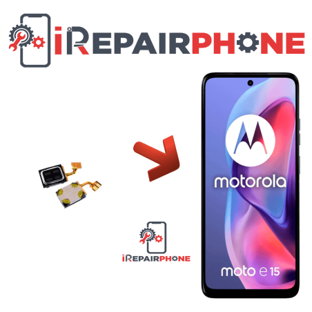 Cambiar Auricular de llamada Motorola Moto E15