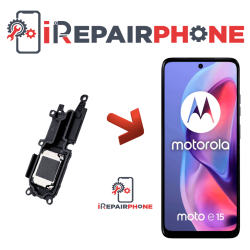 Cambiar Altavoz de música Motorola Moto E15