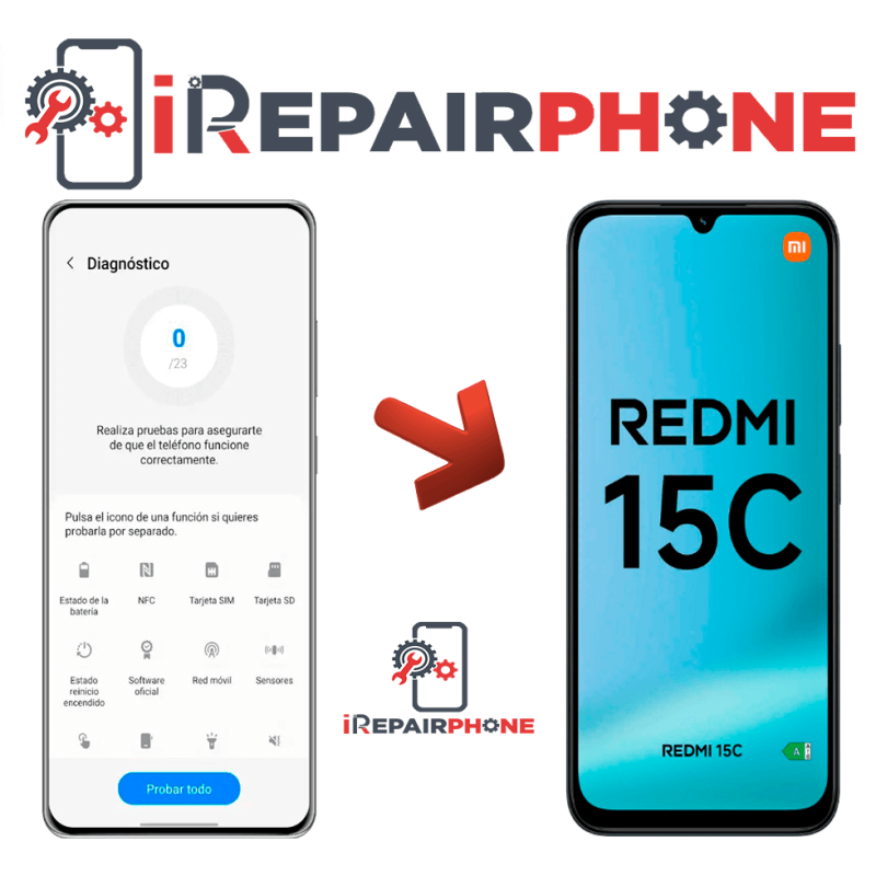 Diagnóstico Xiaomi Redmi 15C
