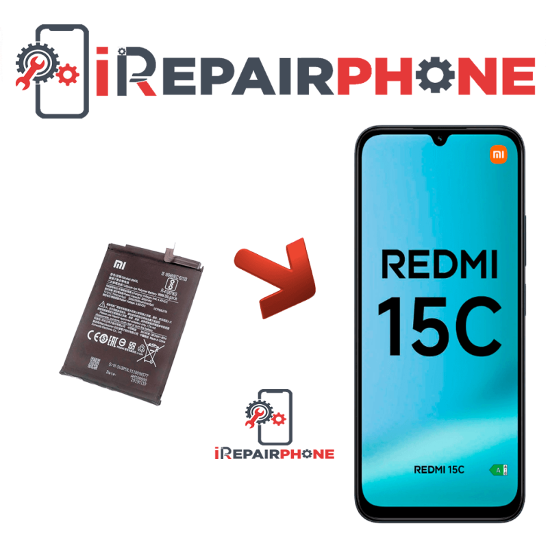 Cambiar Batería Xiaomi Redmi 15C