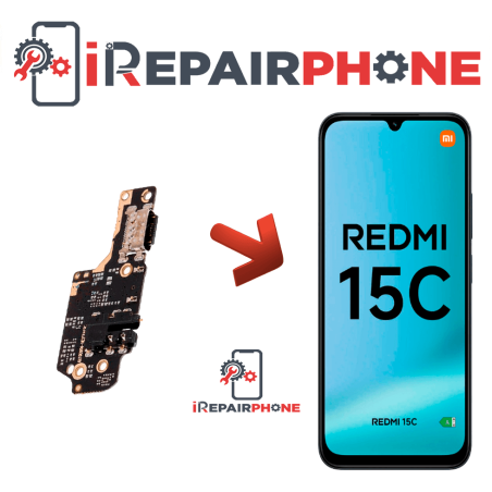 Cambiar Conector de Carga Xiaomi Redmi 15C