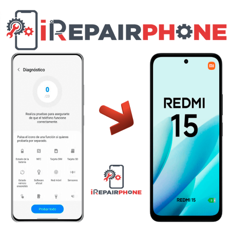 Diagnóstico Xiaomi Redmi 15