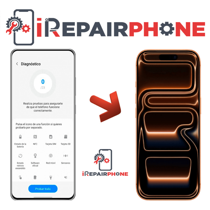 Diagnóstico iPhone 17 Pro