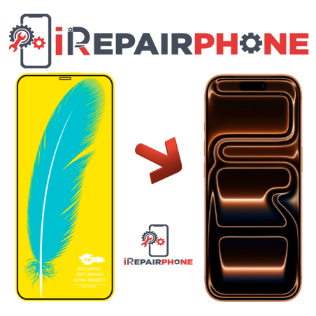 Protector de Cristal Templado iPhone 17 Pro