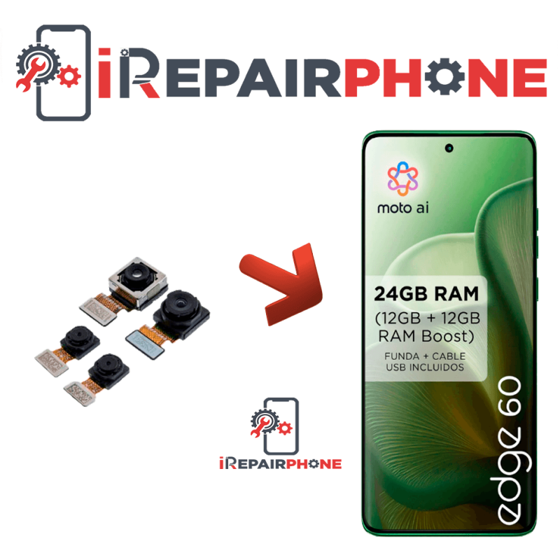 Cambiar Cámara Trasera Motorola Edge 60