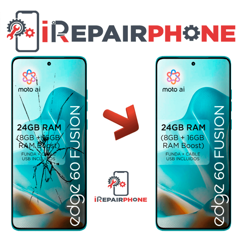 Cambiar Pantalla Motorola Edge 60 Fusion