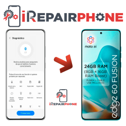 Diagnóstico Motorola Edge 60 Fusion