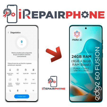 Diagnóstico Motorola Edge 60 Fusion