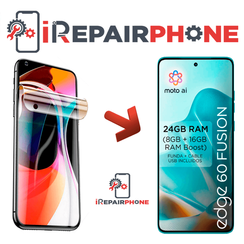 Protector de Pantalla Hidrogel Motorola Edge 60 Fusion