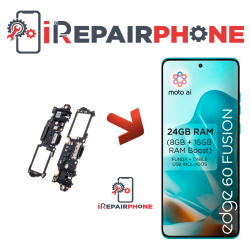 Cambiar Conector de Carga Motorola Edge 60 Fusion