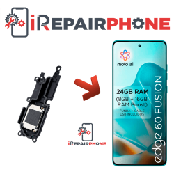 Cambiar Altavoz Motorola Edge 60 Fusion