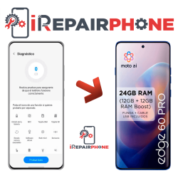 Diagnóstico Motorola Edge 60 Pro