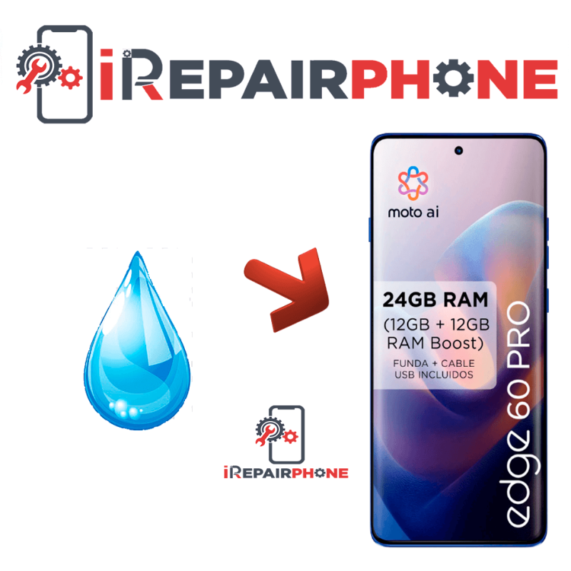 Diagnóstico Motorola Edge 60 Pro Mojado