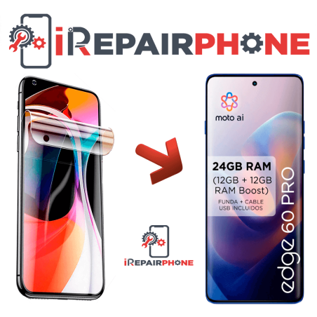 Protector de Pantalla Hidrogel Motorola Edge 60 Pro