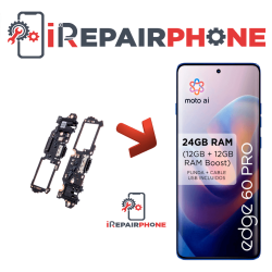Cambiar Conector de Carga Motorola Edge 60 Pro