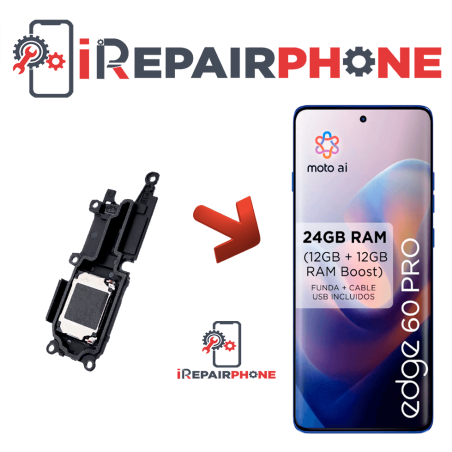 Cambiar Altavoz Motorola Edge 60 Pro