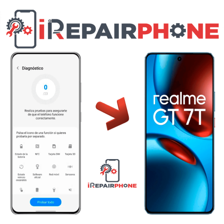 Diagnóstico Realme GT 7T
