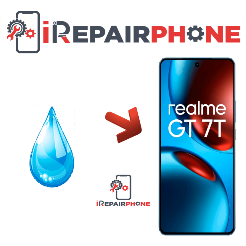 Diagnóstico Realme GT 7T Mojado