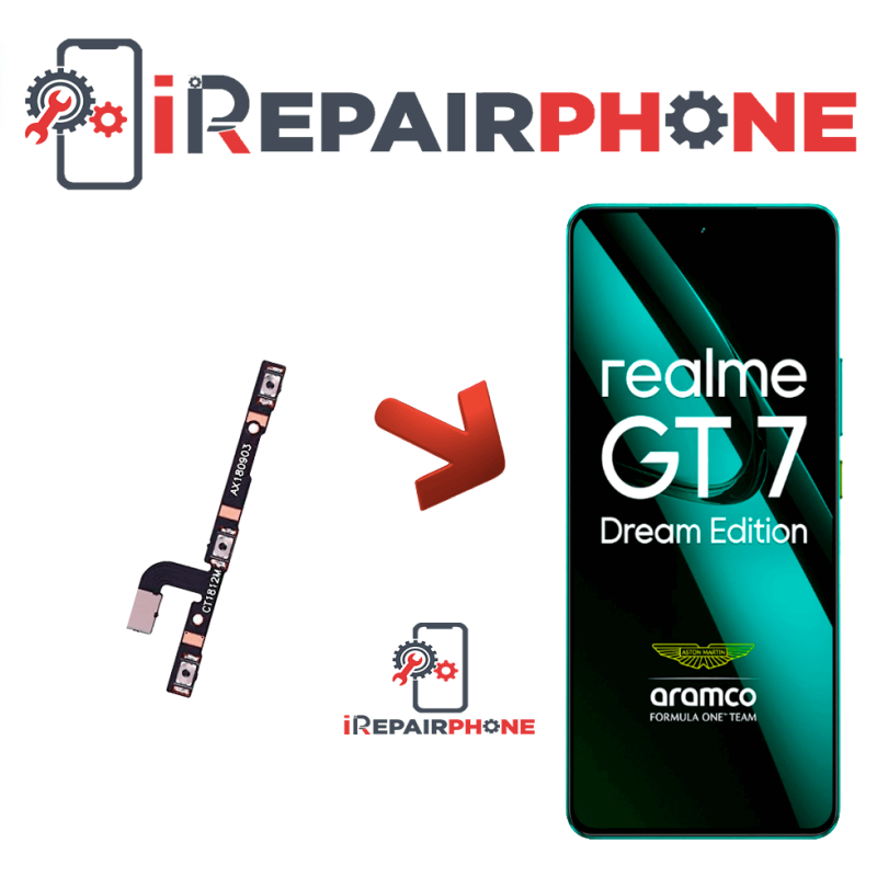 Cambiar Botones de Volumen y Silencio Realme GT 7