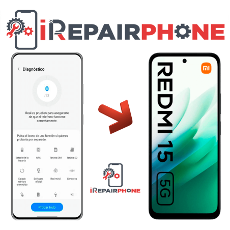 Diagnóstico Xiaomi Redmi 15 5G