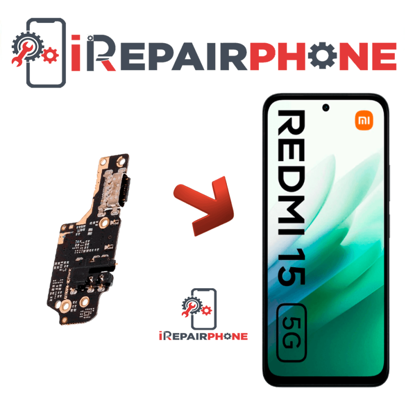 Cambiar Conector de Carga Xiaomi Redmi 15 5G