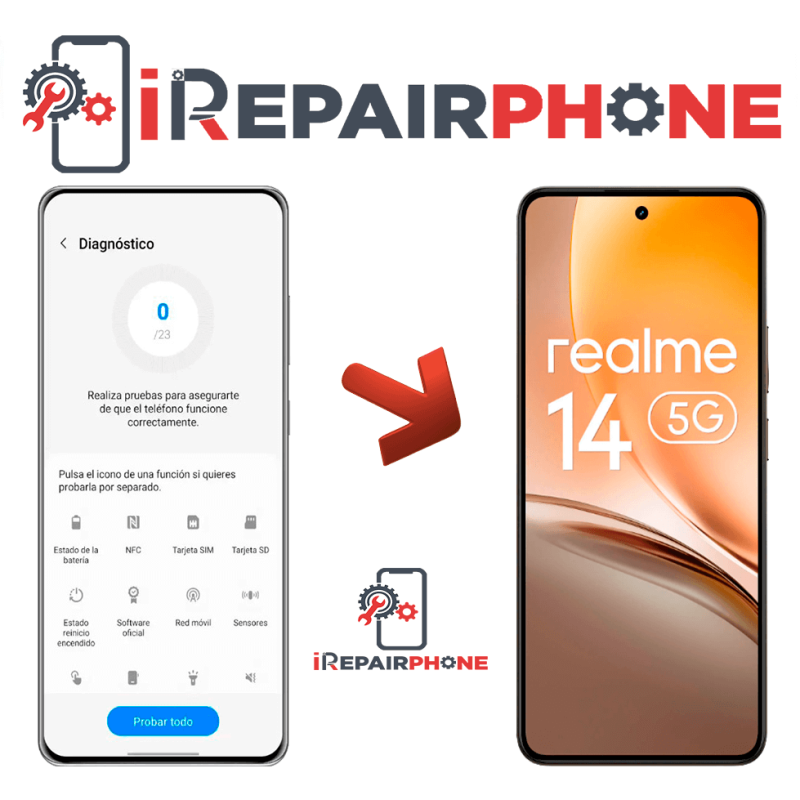 Diagnóstico Realme 14 5G