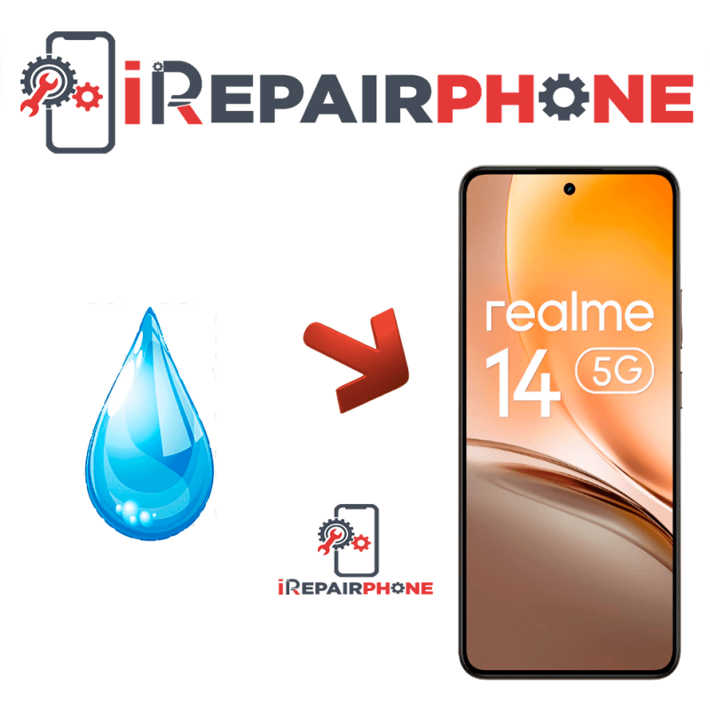 Diagnóstico Realme 14 5G Mojado