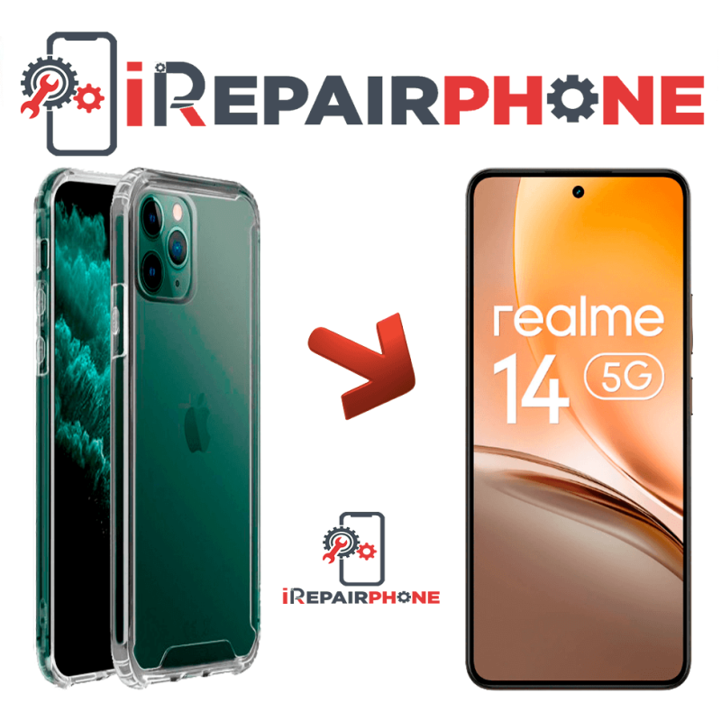 Funda Antigolpes Transparente Realme 14 5G