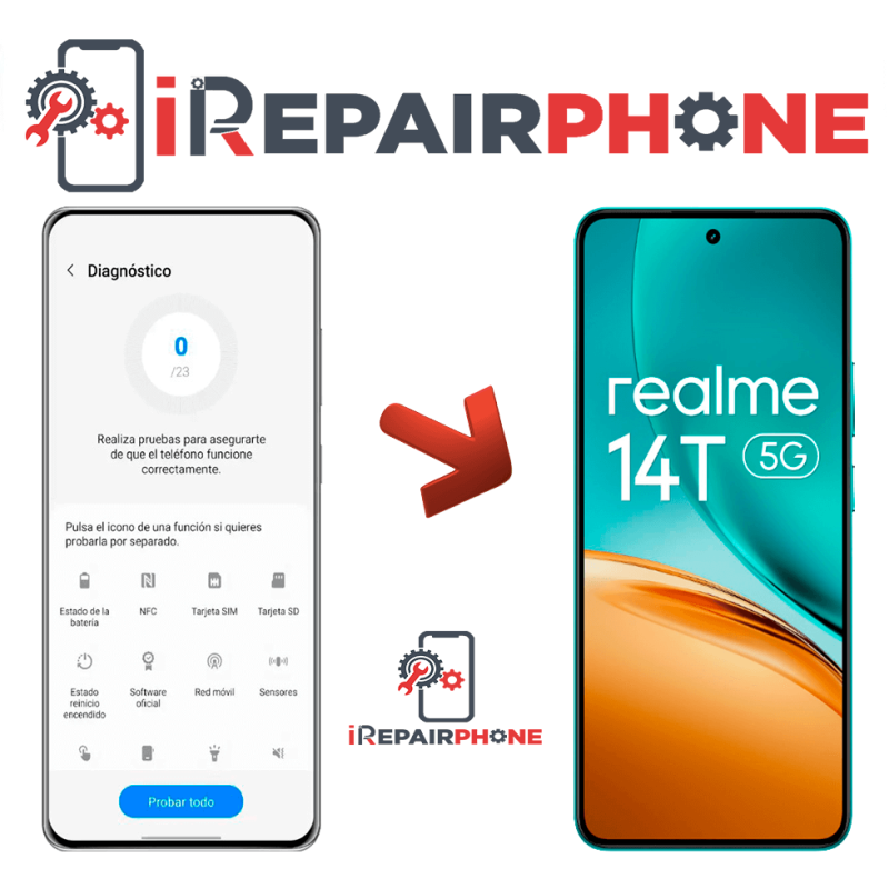 Diagnóstico Realme 14T 5G