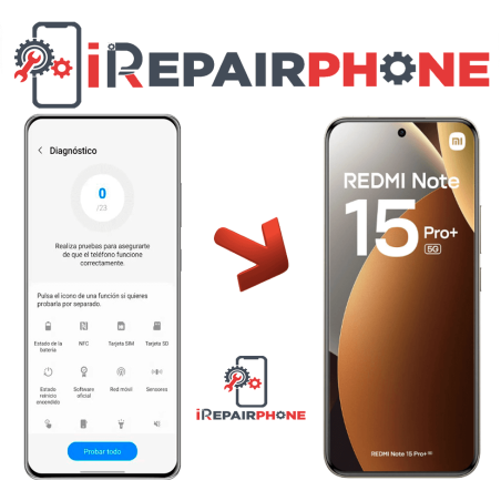 Diagnóstico Xiaomi Redmi Note 15 Pro Plus 5G