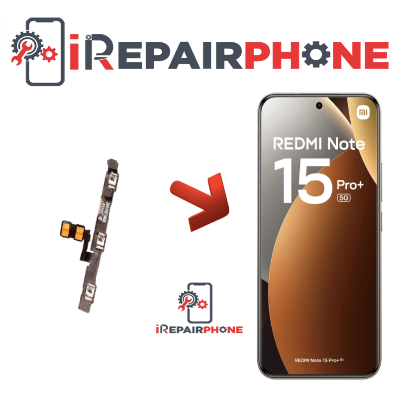Cambiar Botón Encendido Xiaomi Redmi Note 15 Pro Plus 5G