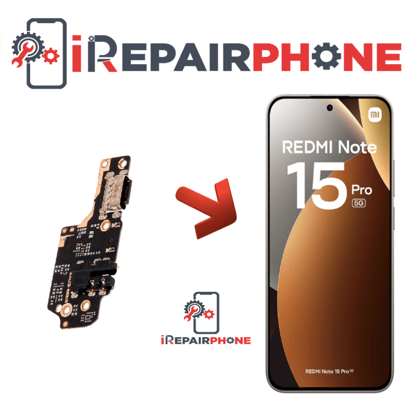 Cambiar Conector de Carga Xiaomi Redmi Note 15 Pro 5G
