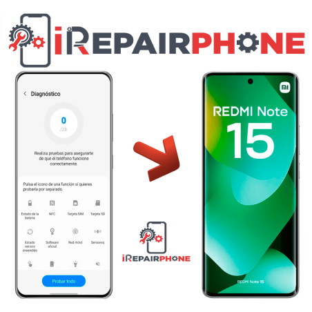 Diagnóstico Xiaomi Redmi Note 15