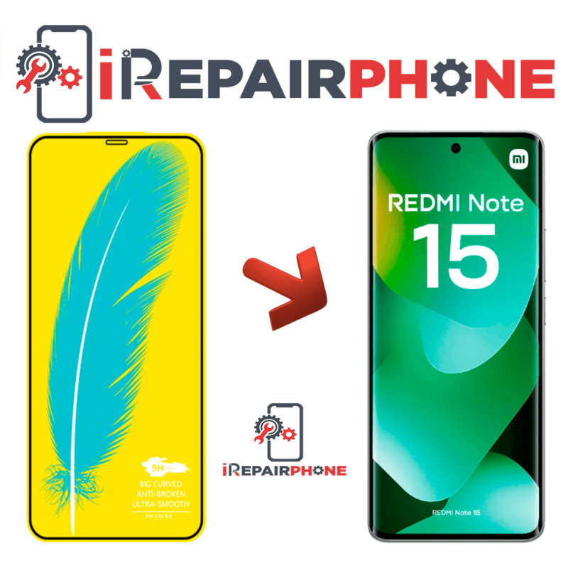 Protector de Cristal Templado Xiaomi Redmi Note 15