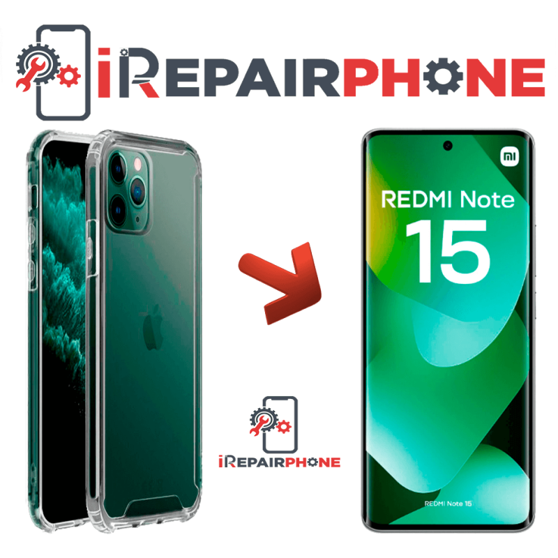 Funda Antigolpes Transparente Xiaomi Redmi Note 15