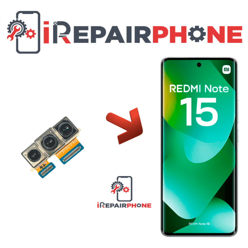 Cambiar Cámara Trasera Xiaomi Redmi Note 15