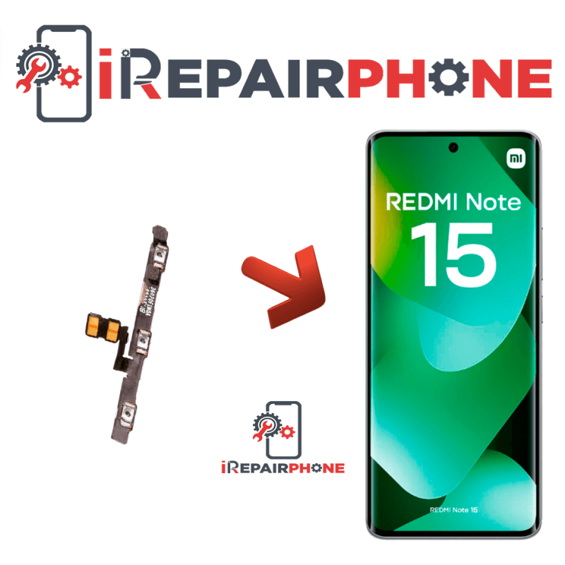 Cambiar Botón Encendido Xiaomi Redmi Note 15