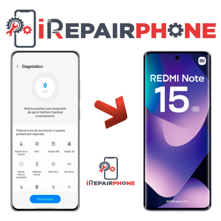 Diagnóstico Xiaomi Redmi Note 15 5G