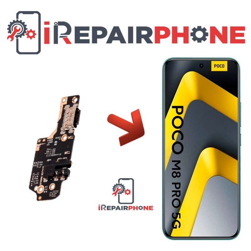 Cambiar Conector de Carga Xiaomi Poco M8 Pro 5G