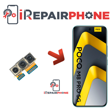 Cambiar Cámara Trasera Xiaomi Poco M8 Pro 5G