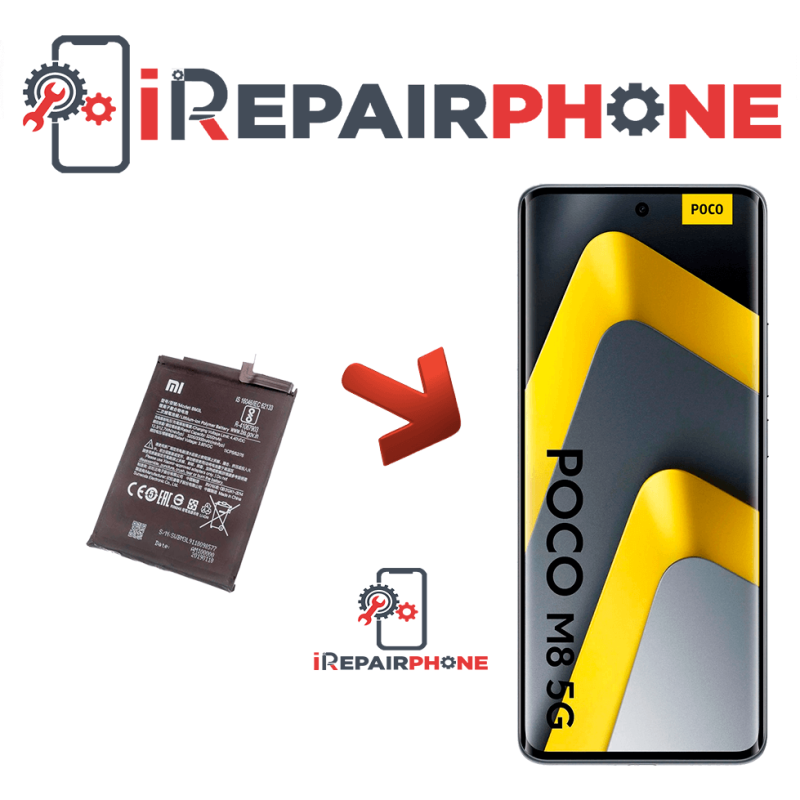 Cambiar Batería Xiaomi Poco M8 5G