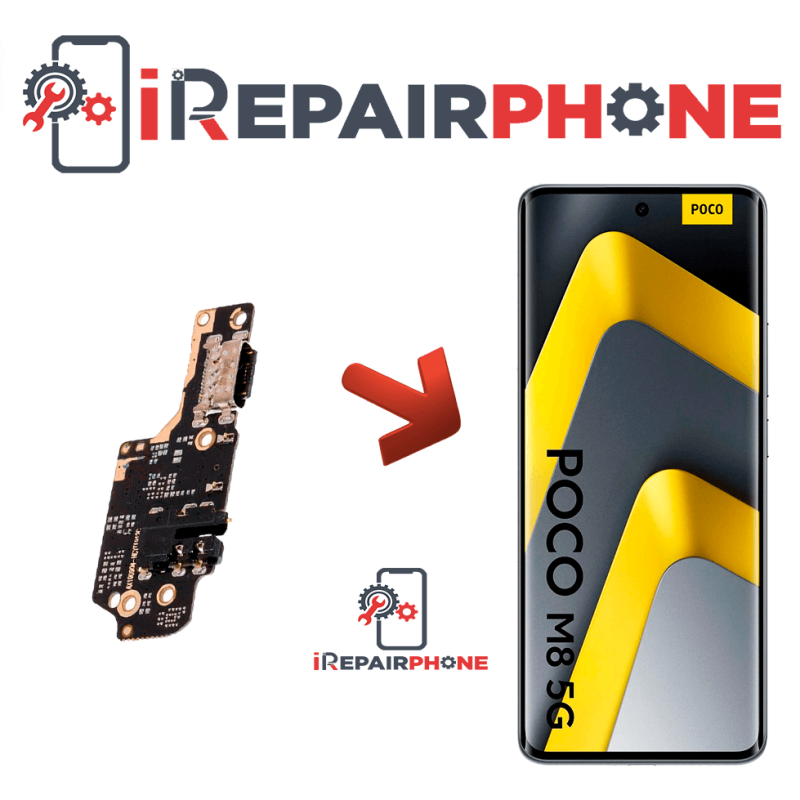 Cambiar Conector de Carga Xiaomi Poco M8 5G
