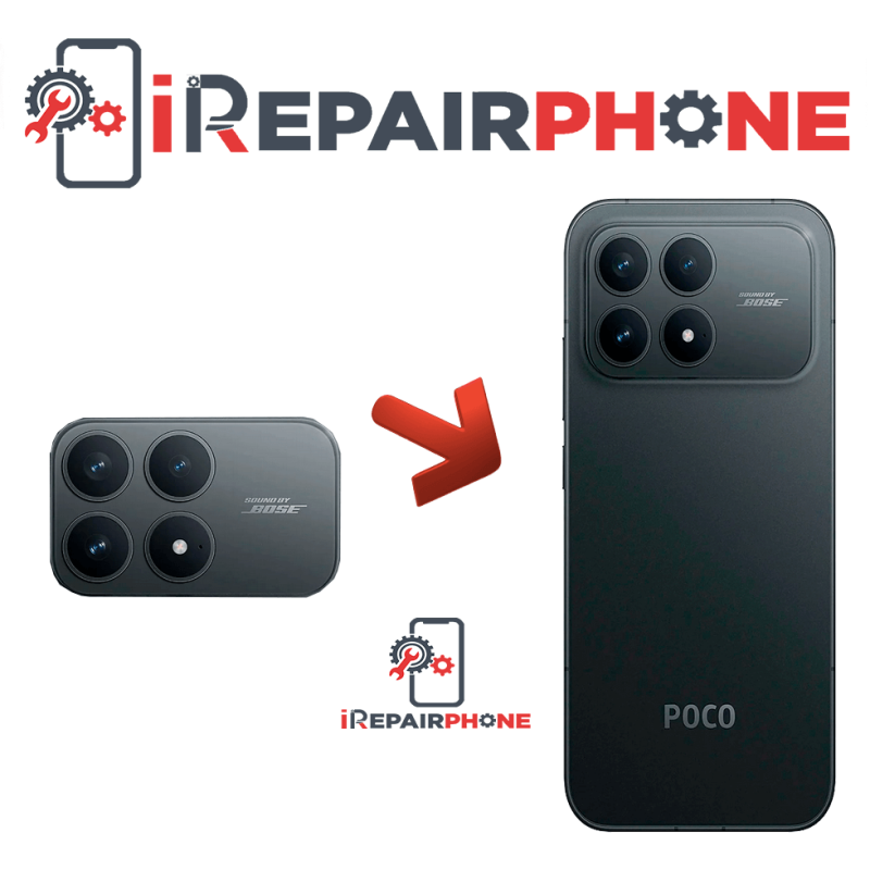 Cambiar Cristal Cámara Trasera Xiaomi Poco F8 Pro