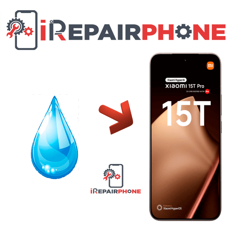 Diagnóstico Xiaomi 15T Pro Mojado