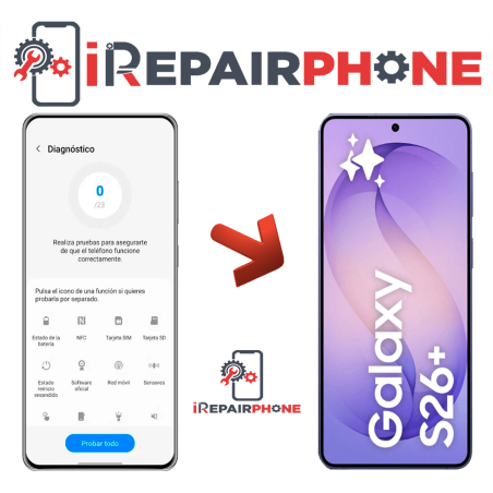 Diagnóstico Samsung Galaxy S26 Plus