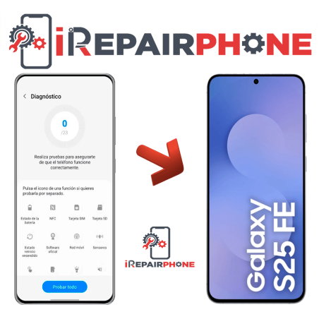 Diagnóstico Samsung Galaxy S25 FE