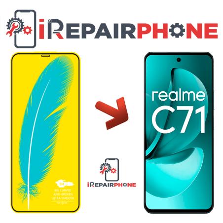 Protector de Cristal Templado Realme C71