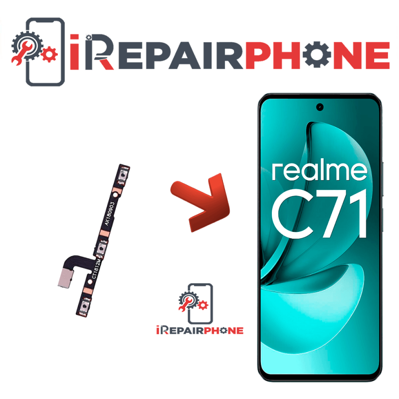 Cambiar Botón Encendido Realme C71