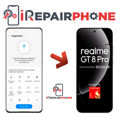 Diagnóstico Realme GT 8 Pro