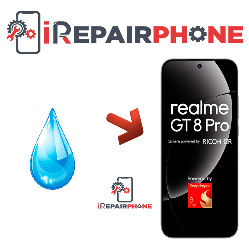 Diagnóstico Realme GT 8 Pro Mojado